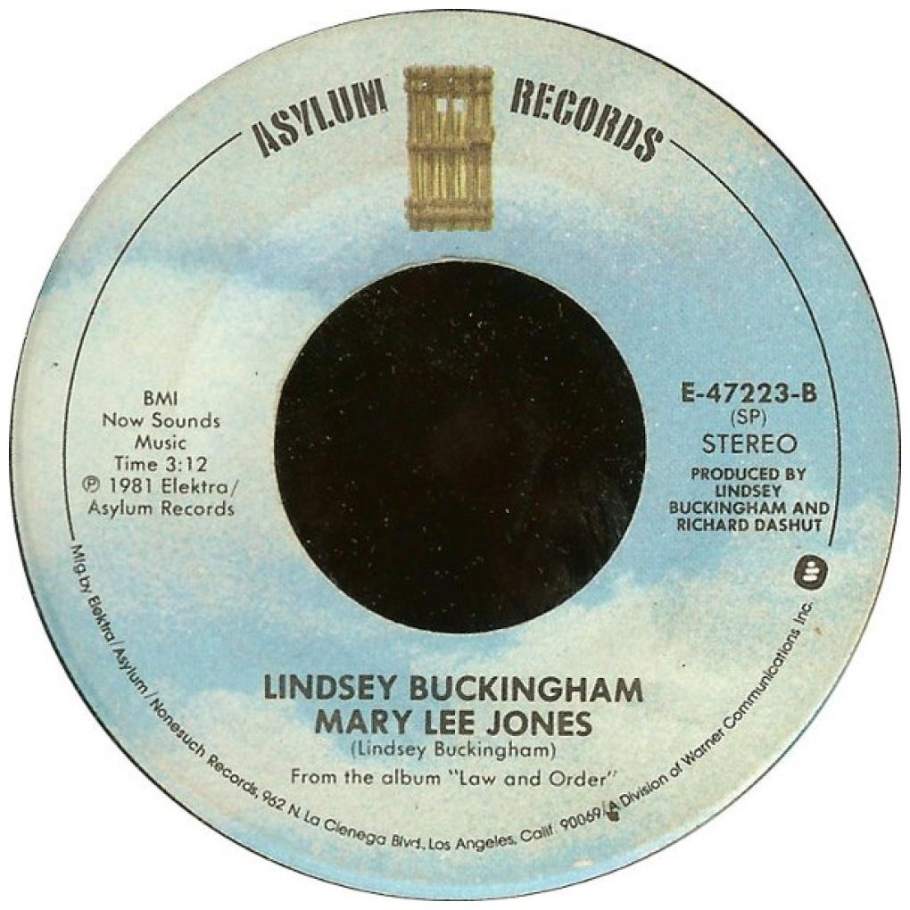 LINDSEY BUCKINGHAM - TROUBLE | 7" SINGLE USADO