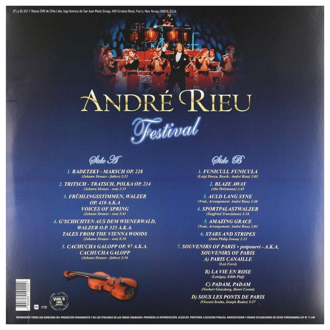 ANDRE RIEU - FESTIVAL | VINILO