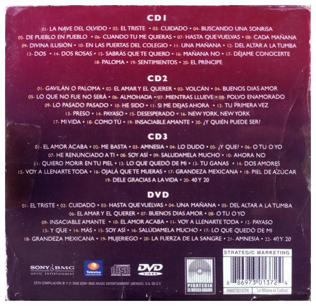 JOSE JOSE - LO ESENCIAL (3CD+DVD) | CD