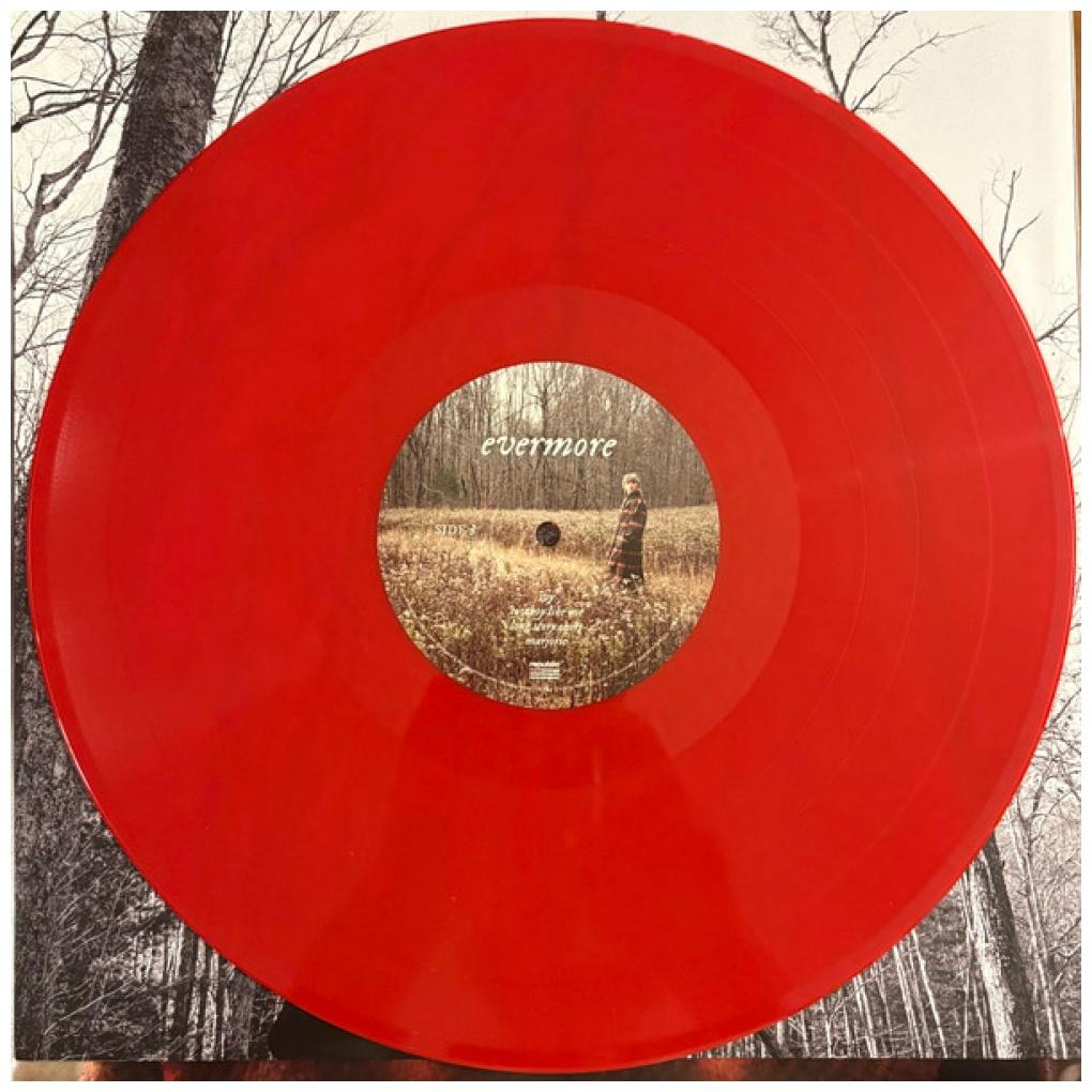 TAYLOR SWIFT - EVERMORE (2LP) (EXCLUSIVE RED VINYL) | VINILO