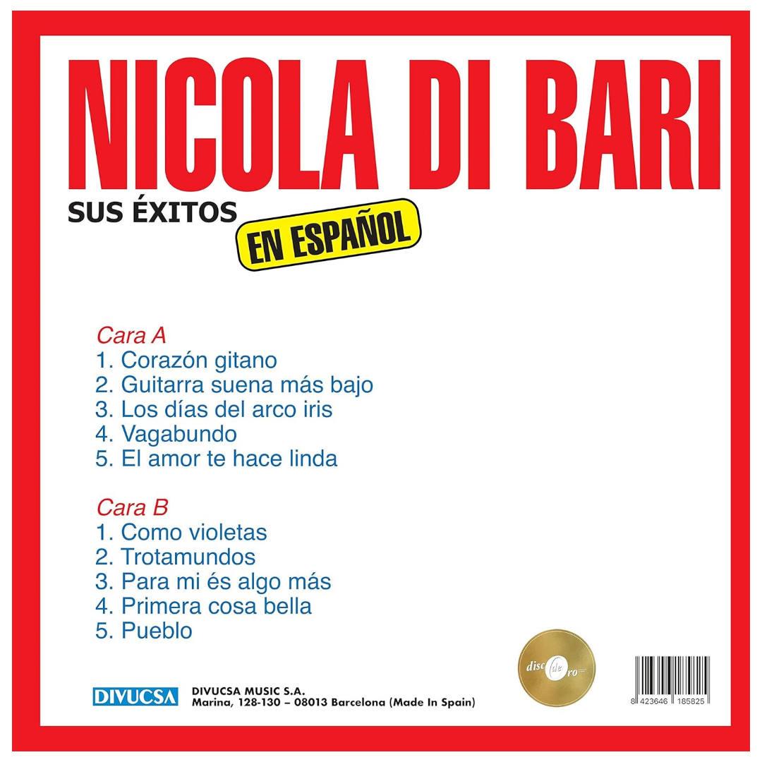 NICOLA DI BARI - SUS EXITOS EN ESPANOL | VINILO