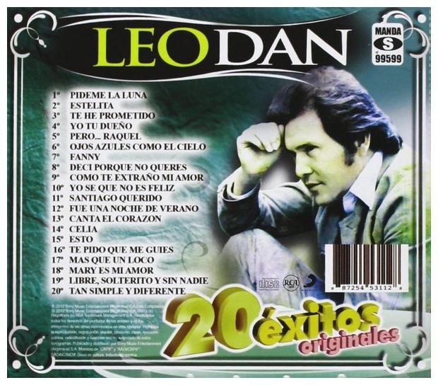 LEO DAN - 20 EXITOS ORIGINALES | CD
