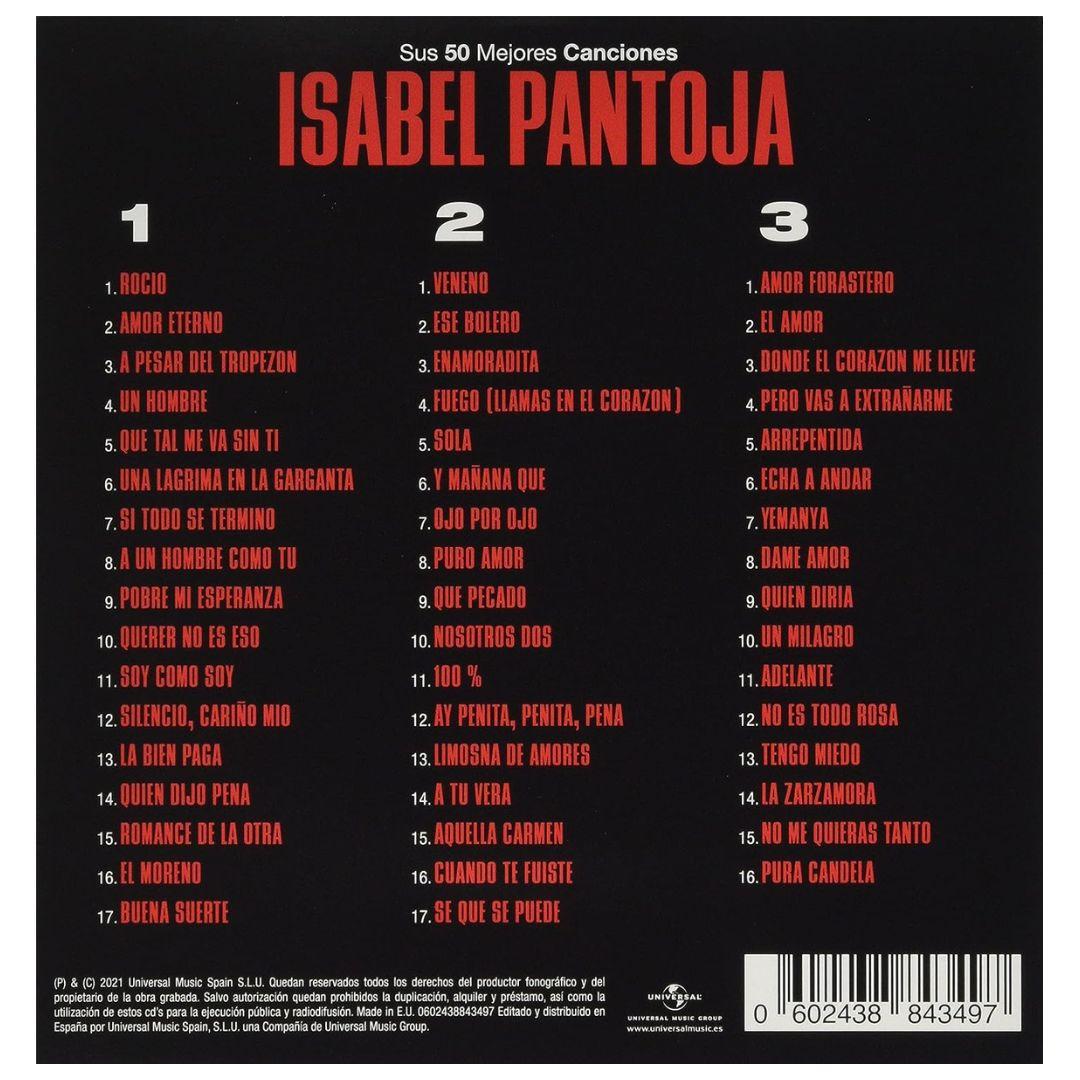 ISABEL PANTOJA - SUS 50 MEJORES CANCIONES (3CD) | CD