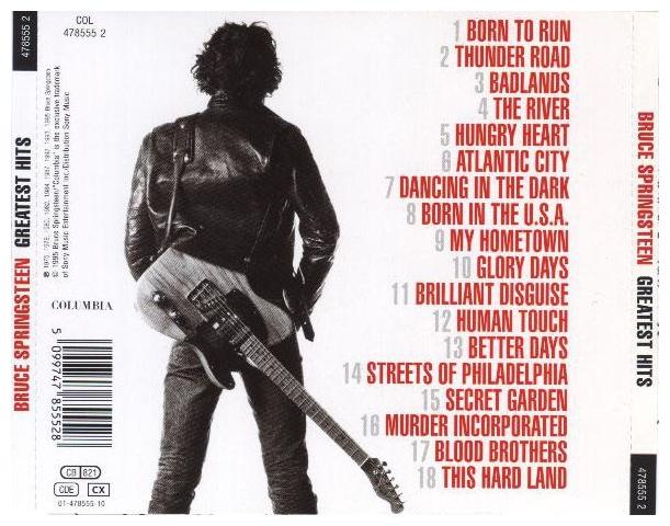 BRUCE SPRINGSTEEN - GREATEST HITS | CD