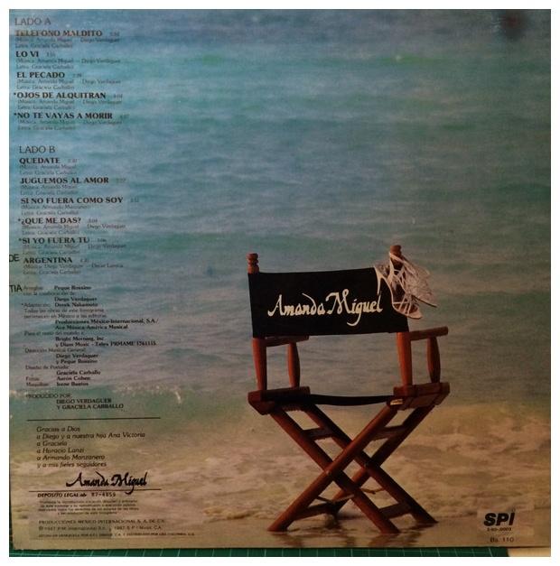 AMANDA MIGUEL - EN EL MAR | VINILO USADO
