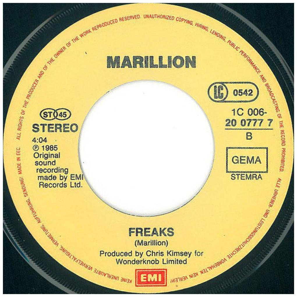 MARILLION - LAVENDER | 7" SINGLE USADO