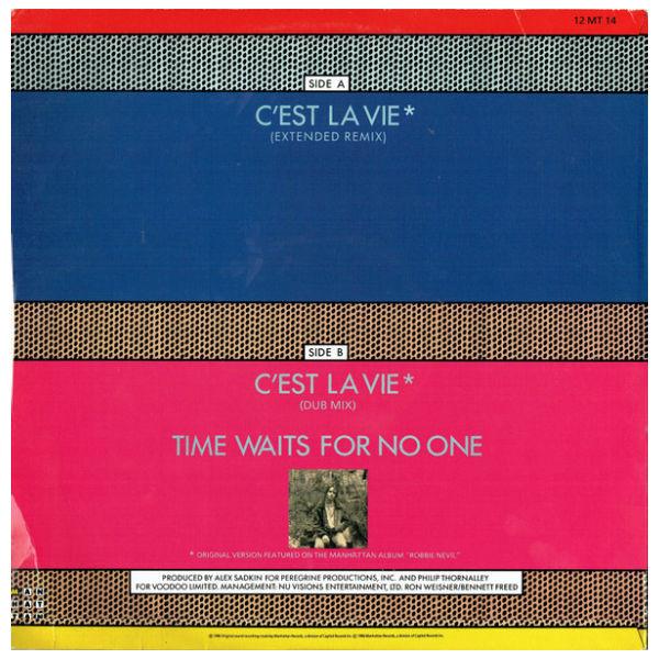 ROBBIE NEVIL - C EST LA VIE | 12" MAXI SINGLE USADO