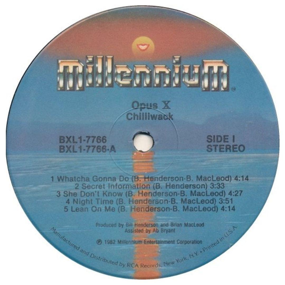 CHILLIWACK - OPUS X | VINILO