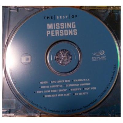 MISSING PERSONS - BEST OF TEN BEST SERIES | CD
