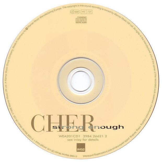 CHER - STRONG ENOUGH | CD SINGLE USADO
