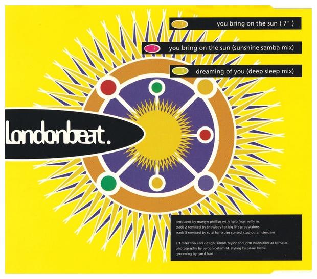LONDONBEAT - YOU BRING ON THE SUN | CD SINGLE USADO