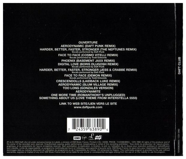 DAFT PUNK - DAFT CLUB (REMIXES) | CD