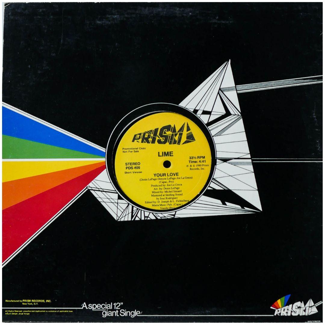 LIME - YOUR LOVE | 12" MAXI SINGLE USADO
