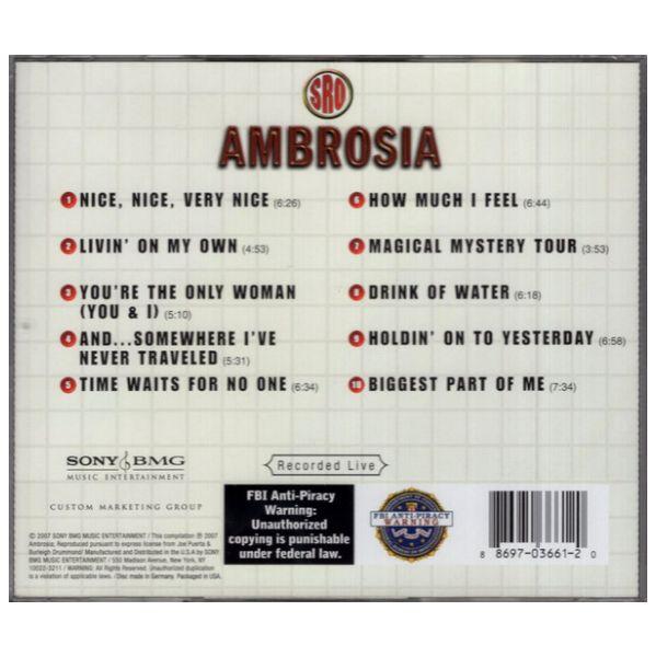 AMBROSIA - STANDING ROOM ONLY | CD