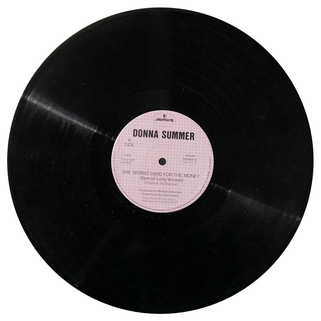 DONNA SUMMER - SHE WORKS HARD FOR THE MONEY | 12" MAXI SINGLE USADO