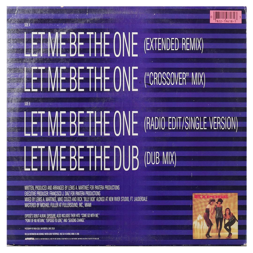 EXPOSE - LET ME BE THE ONE | 12 MAXI SINGLE USADO
