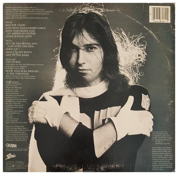 JIM STEINMAN - BAD FOR GOOD (+ 7" SINGLE-ROCK AND ROLL DREAMS) | VINILO USADO