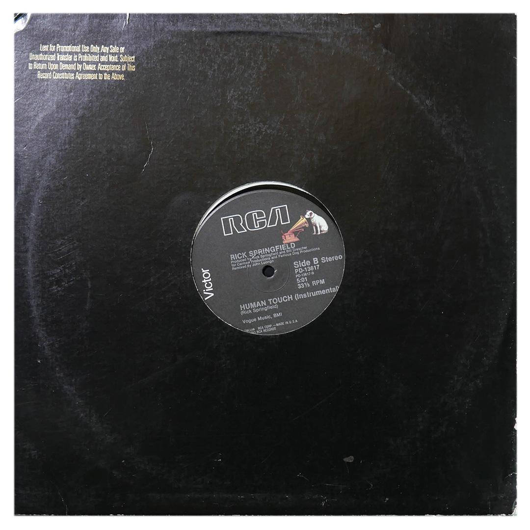 RICK SPRINGFIELD - HUMAN TOUCH | 12" MAXI SINGLE USADO