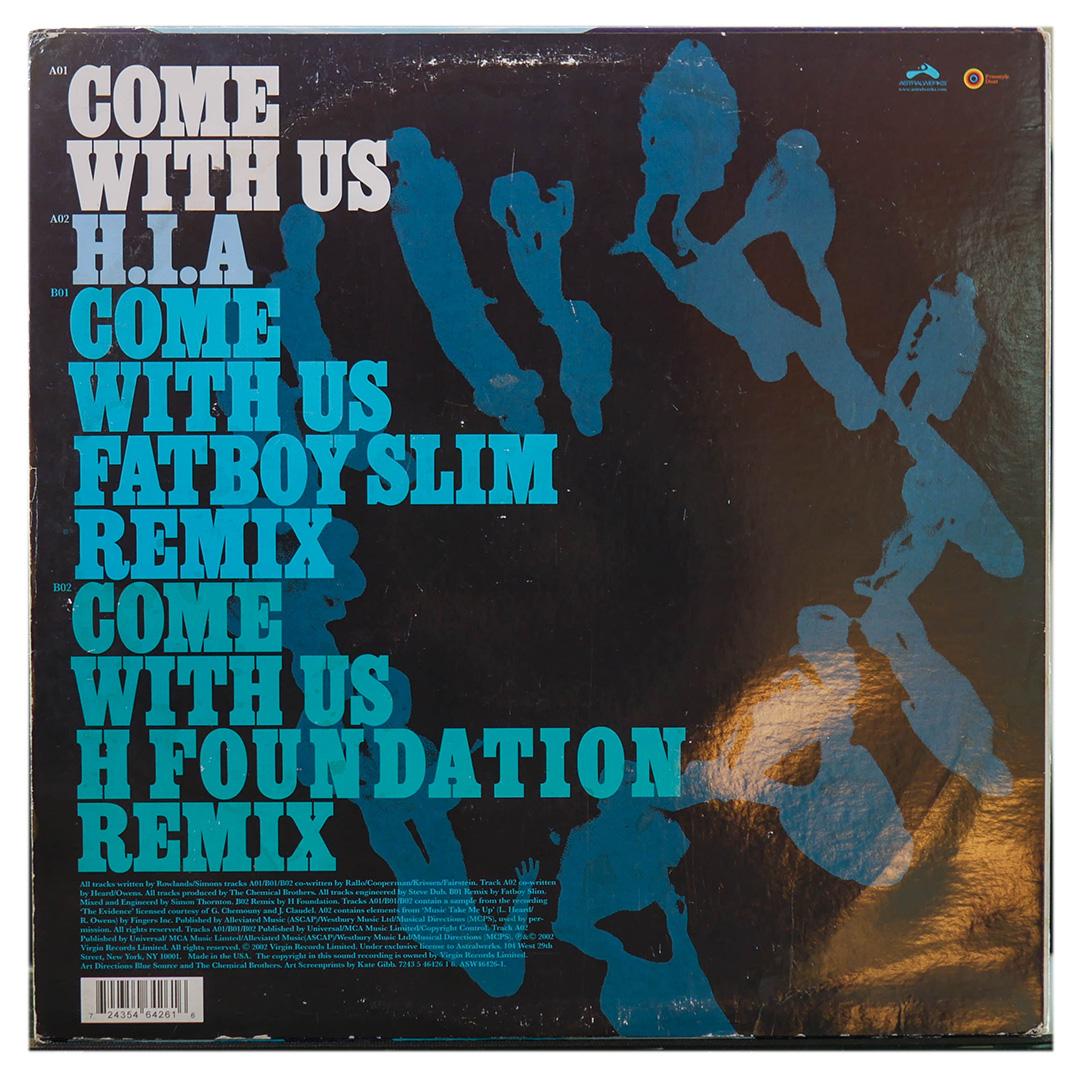 CHEMICAL BROTHERS - COME WITH US | 12" MAXI SINGLE USADO