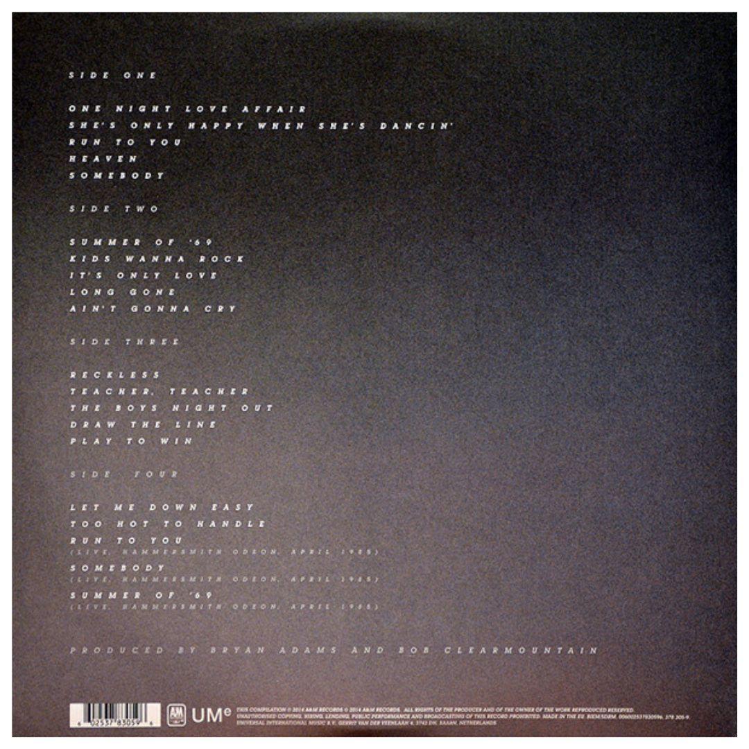 BRYAN ADAMS - RECKLESS (2LP) | VINILO