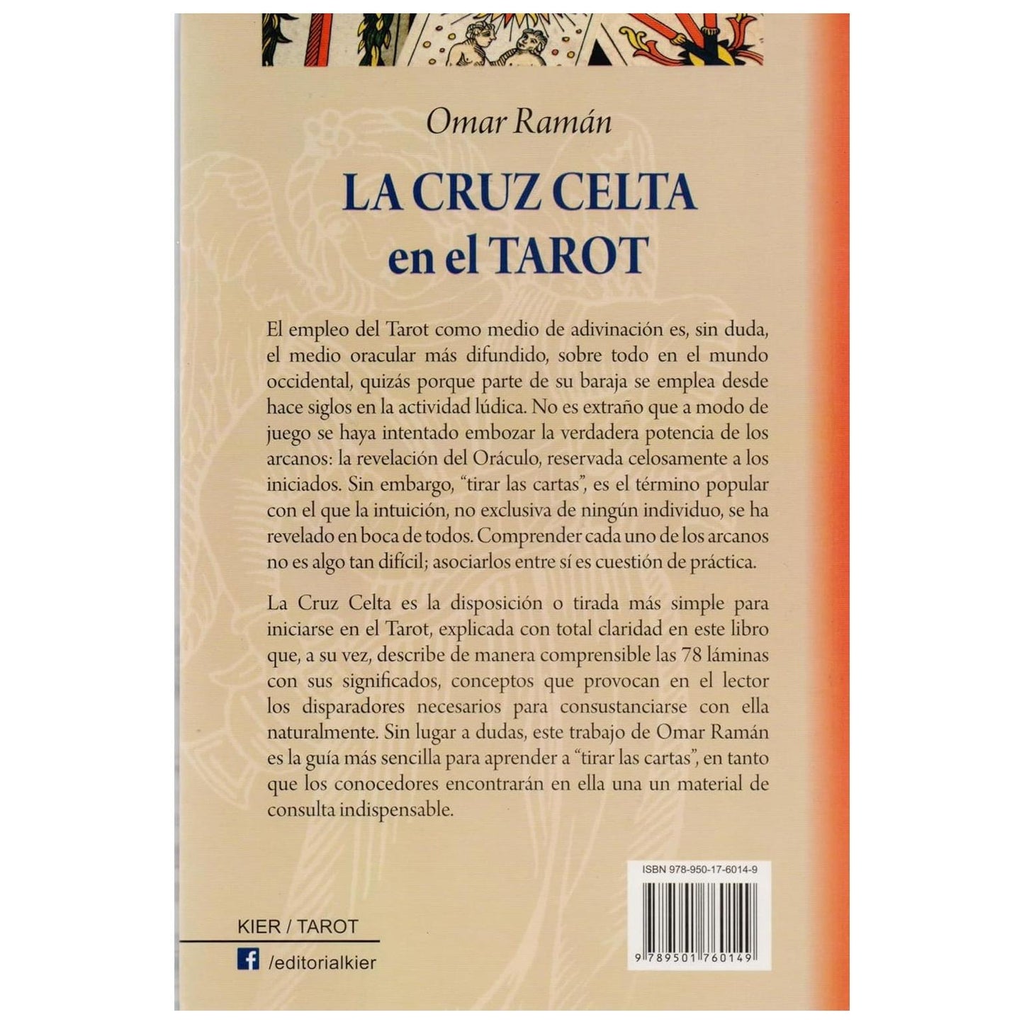 LA CRUZ CELTA EN EL TAROT (TAPA BLANDA) - OMAR RAMAN | LIBRO