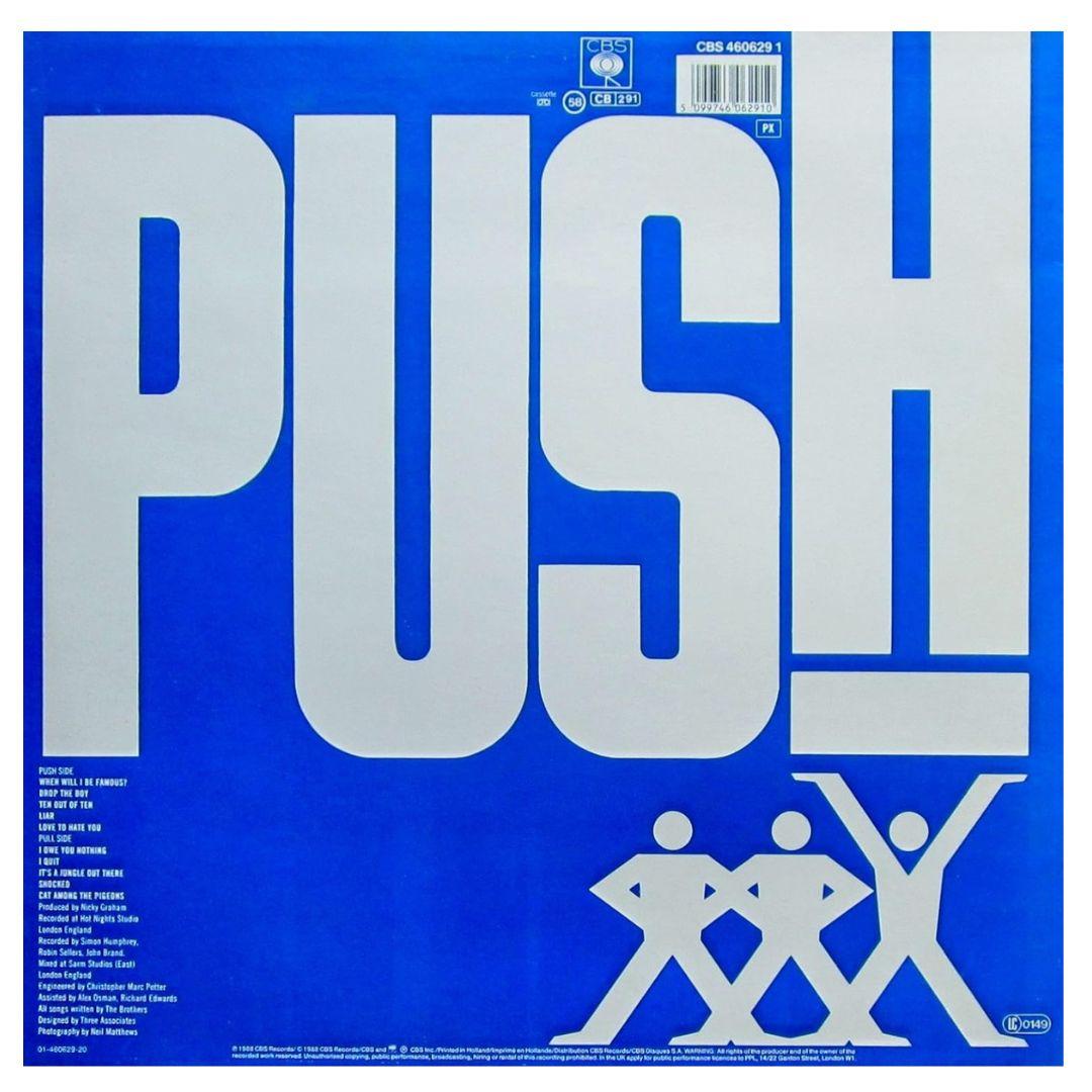 BROS - PUSH (TRANSLUCENT BLUE VINYL) | VINILO