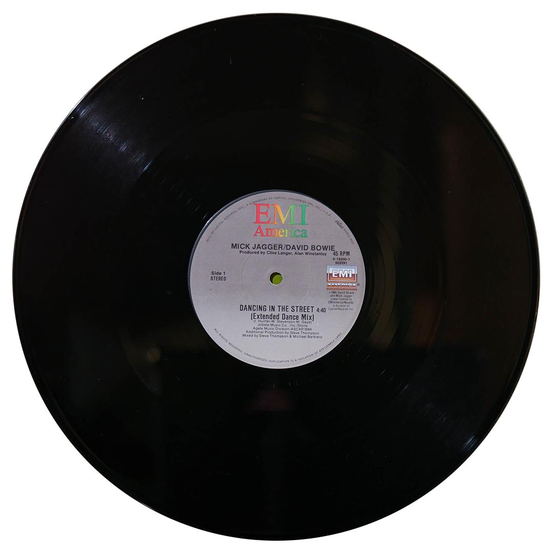 DAVID BOWIE FT. MICK JAGGER - DANCING IN THE STREETS | 12" MAXI SINGLE USADO
