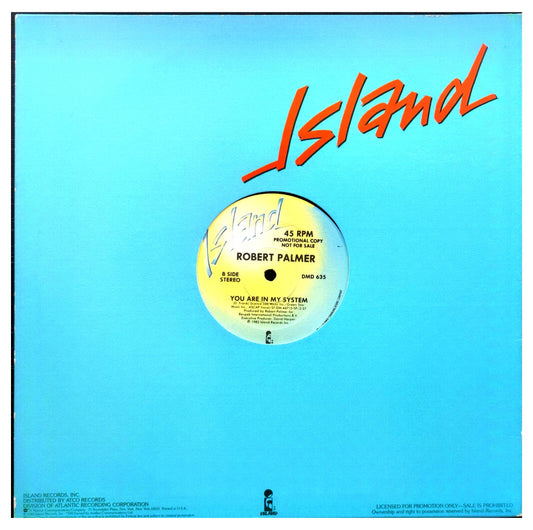 ROBERT PALMER  -  YOU ARE IN MY SYSTEM | 12" MAXI SINGLE USADO