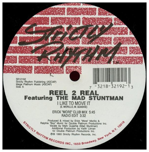 REEL 2 REAL FEATURING THE MAD STUNTMAN - LIKE TO MOVE IT | 12 MAXI SINGLE USADO