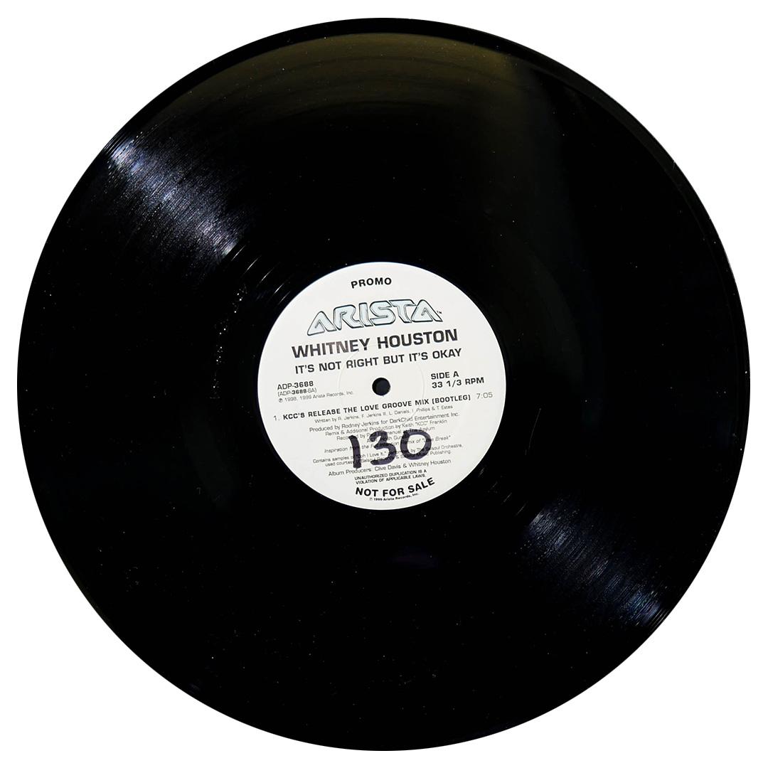 WHITNEY HOUSTON - IT S NOT RIGHT BUT IT S OK (GROOVE MIXES) | 12" MAXI SINGLE USADO