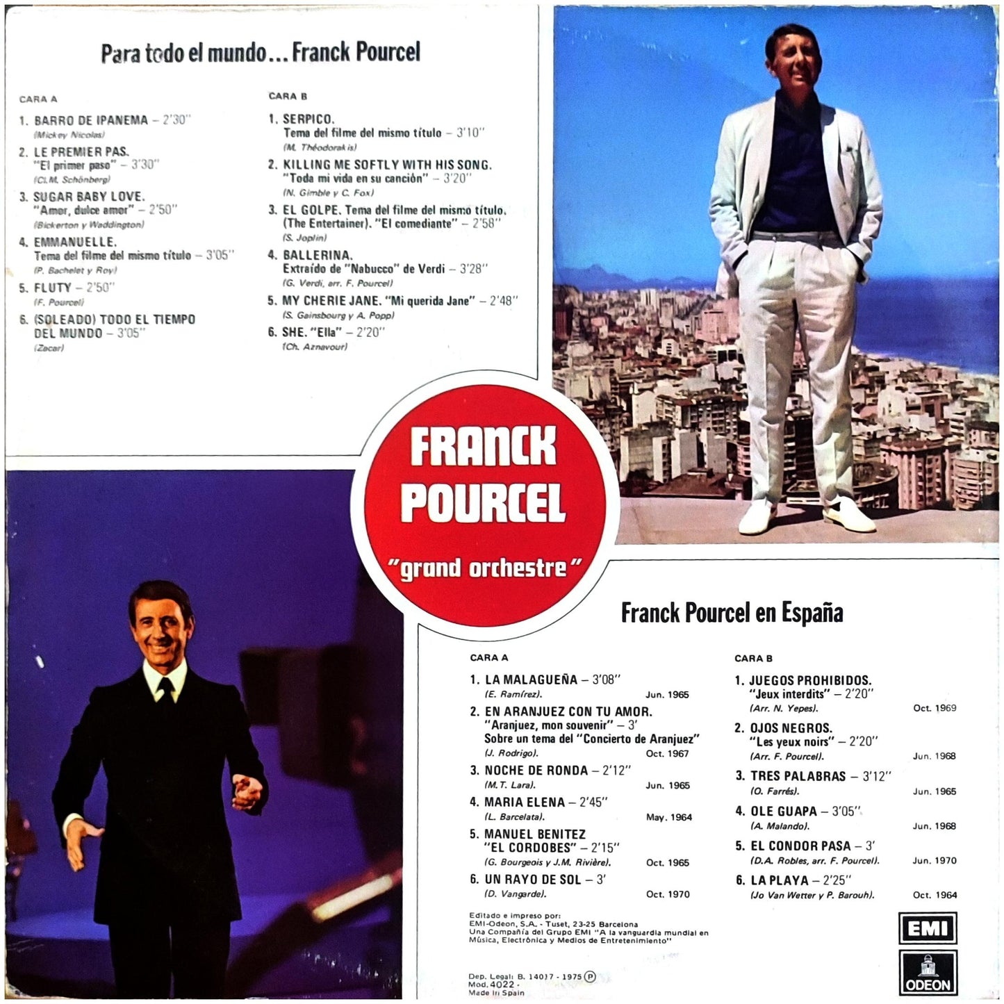 FRANK POURCEL - PARA TODO EL MUNDO (2LP) | VINILO USADO