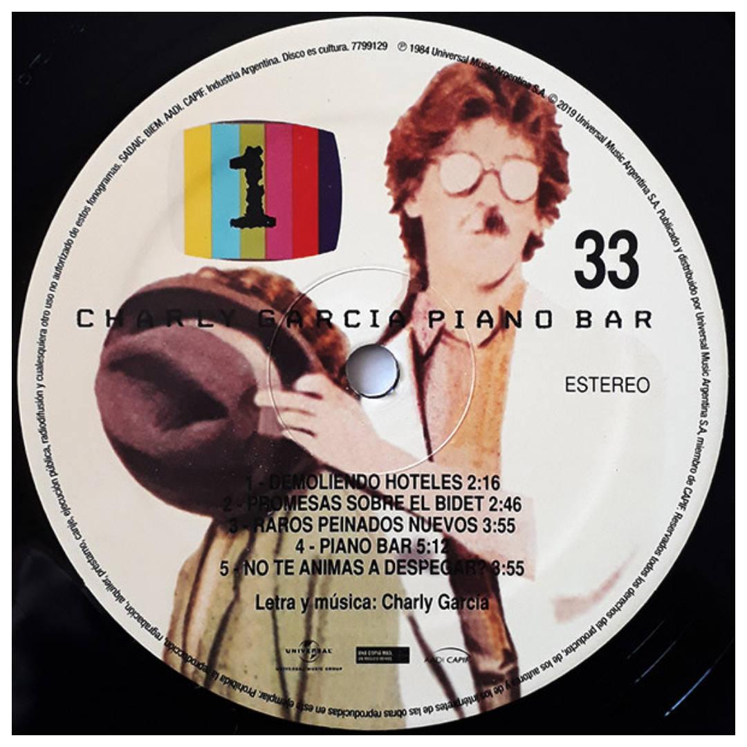 CHARLY GARCIA - PIANO BAR | VINILO
