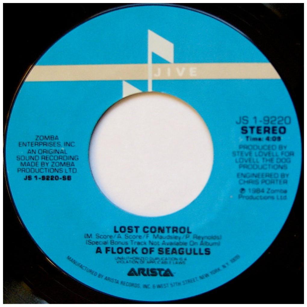 A FLOCK OF SEAGULS - THE MORE YOU LIVE, THE MORE YOU LOVE | 7" SINGLE USADO