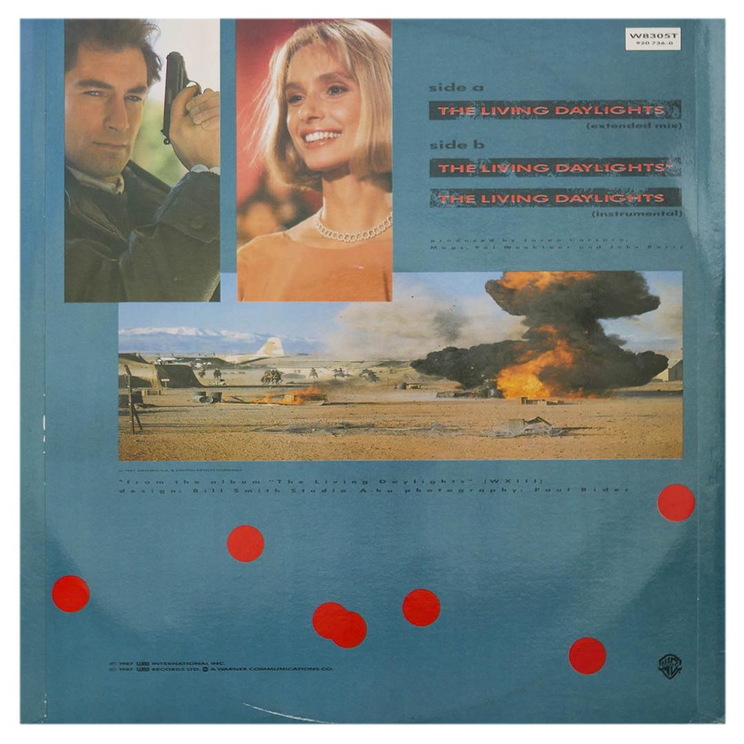 A-HA - THE LIVING DAYLIGHTS | 12" MAXI SINGLE USADO