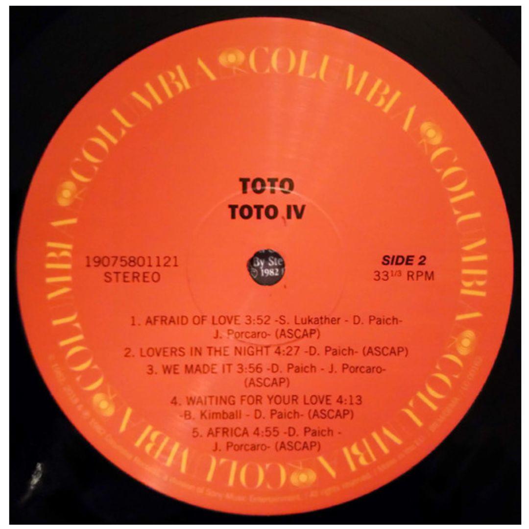 TOTO - TOTO IV | VINILO