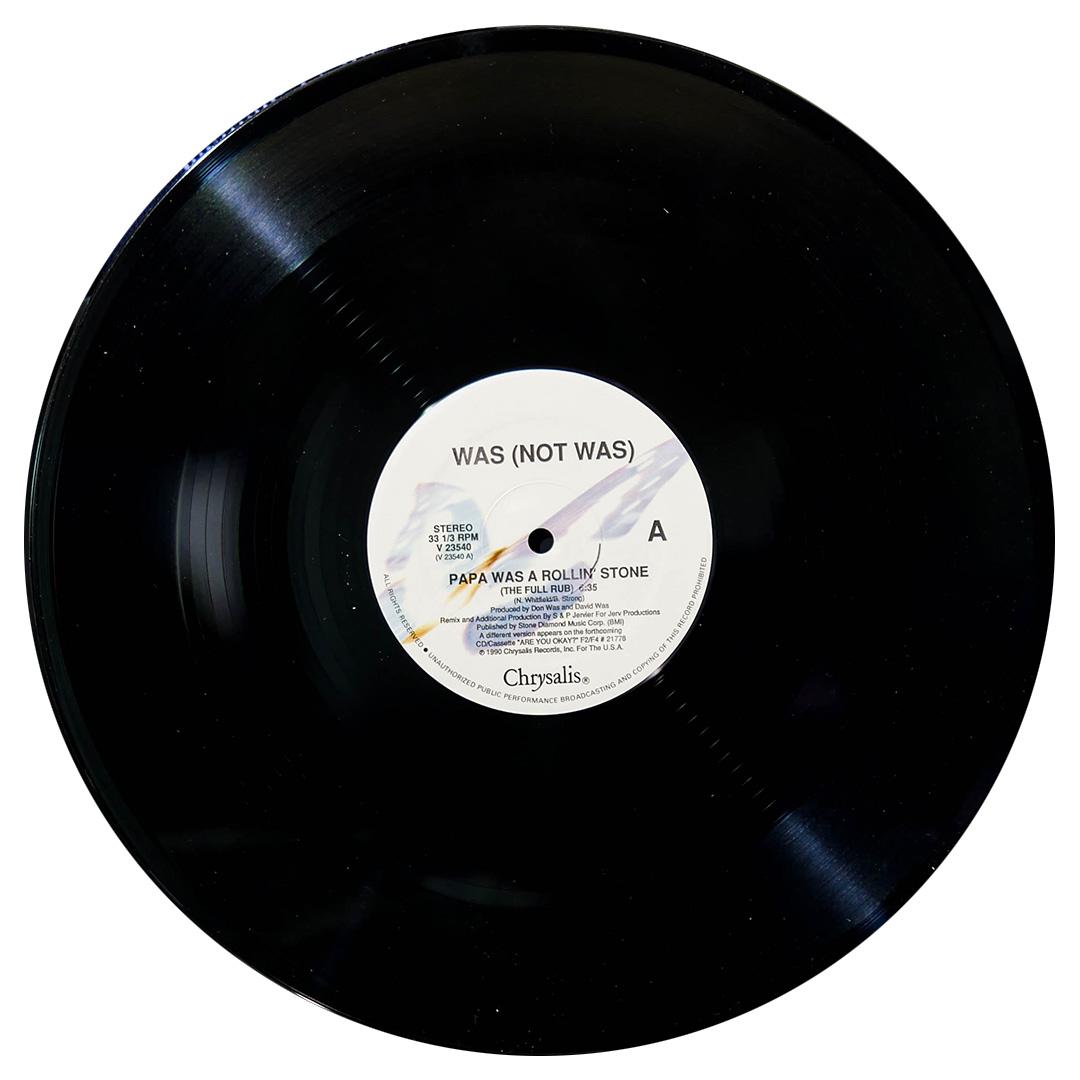 WAS NOT WAS - PAPA WAS A ROLLIN STONE | 12" MAXI SINGLE USADO
