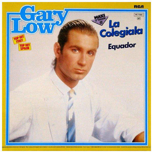 GARY LOW - LA COLEGIALA | 12" MAXI SINGLE USADO