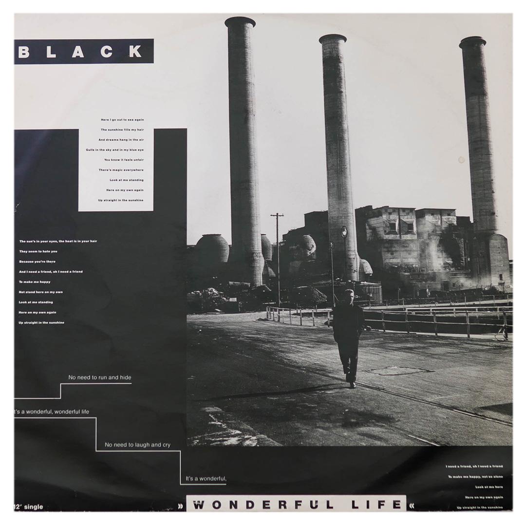 BLACK - WONDERFUL LIFE | 12" MAXI SINGLE USADO