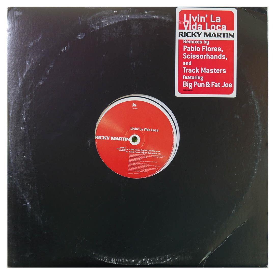 RICKY MARTIN - LIVIN LA VIDA LOCA (2LP) | 12" MAXI SINGLE USADO