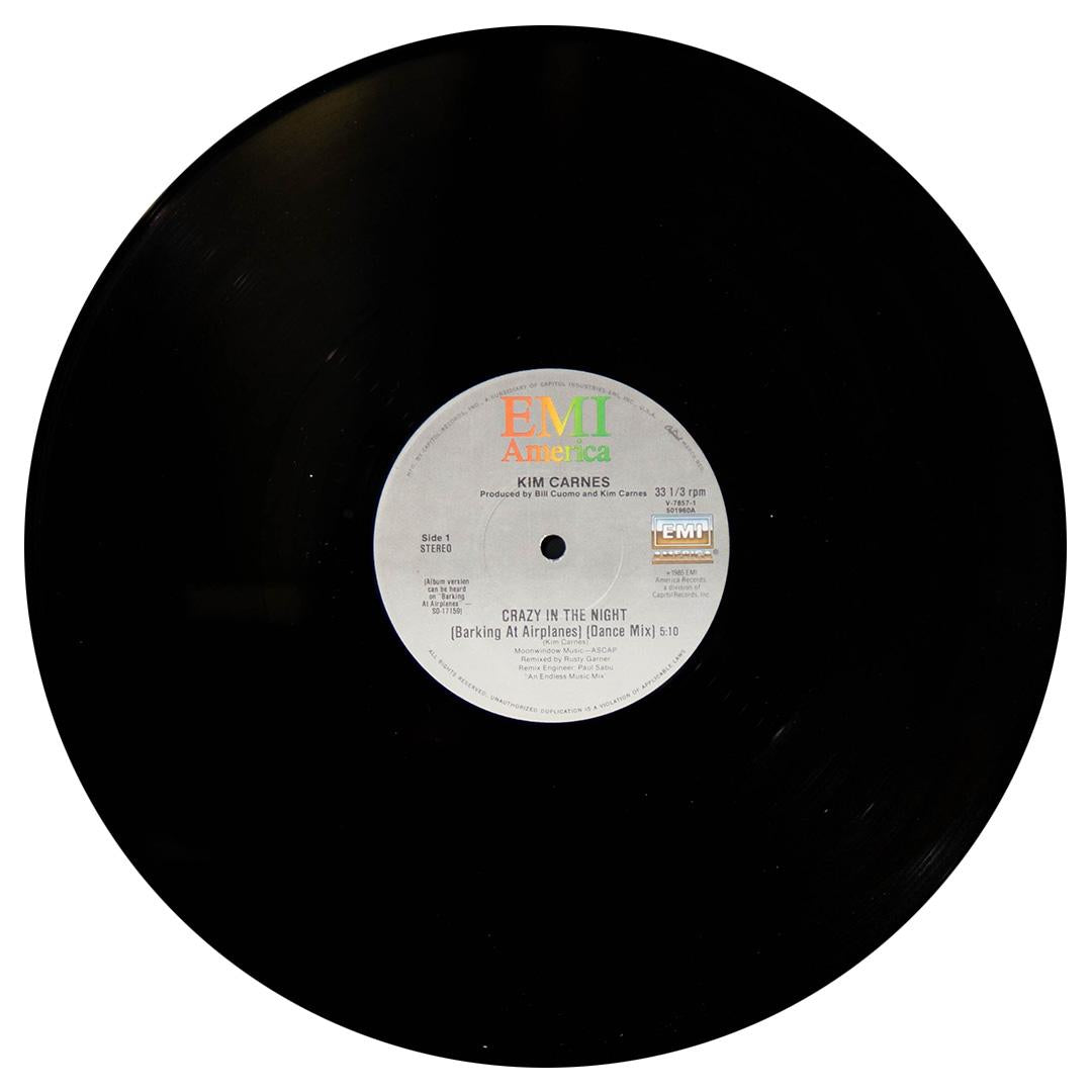 KIM CARNES - CRAZY IN THE NIGHT | 12" MAXI SINGLE USADO