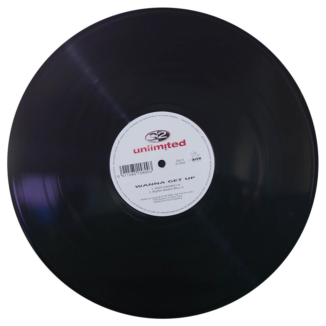 2 UNLIMITED - WANNA GET UP | 12" MAXI SINGLE USADO