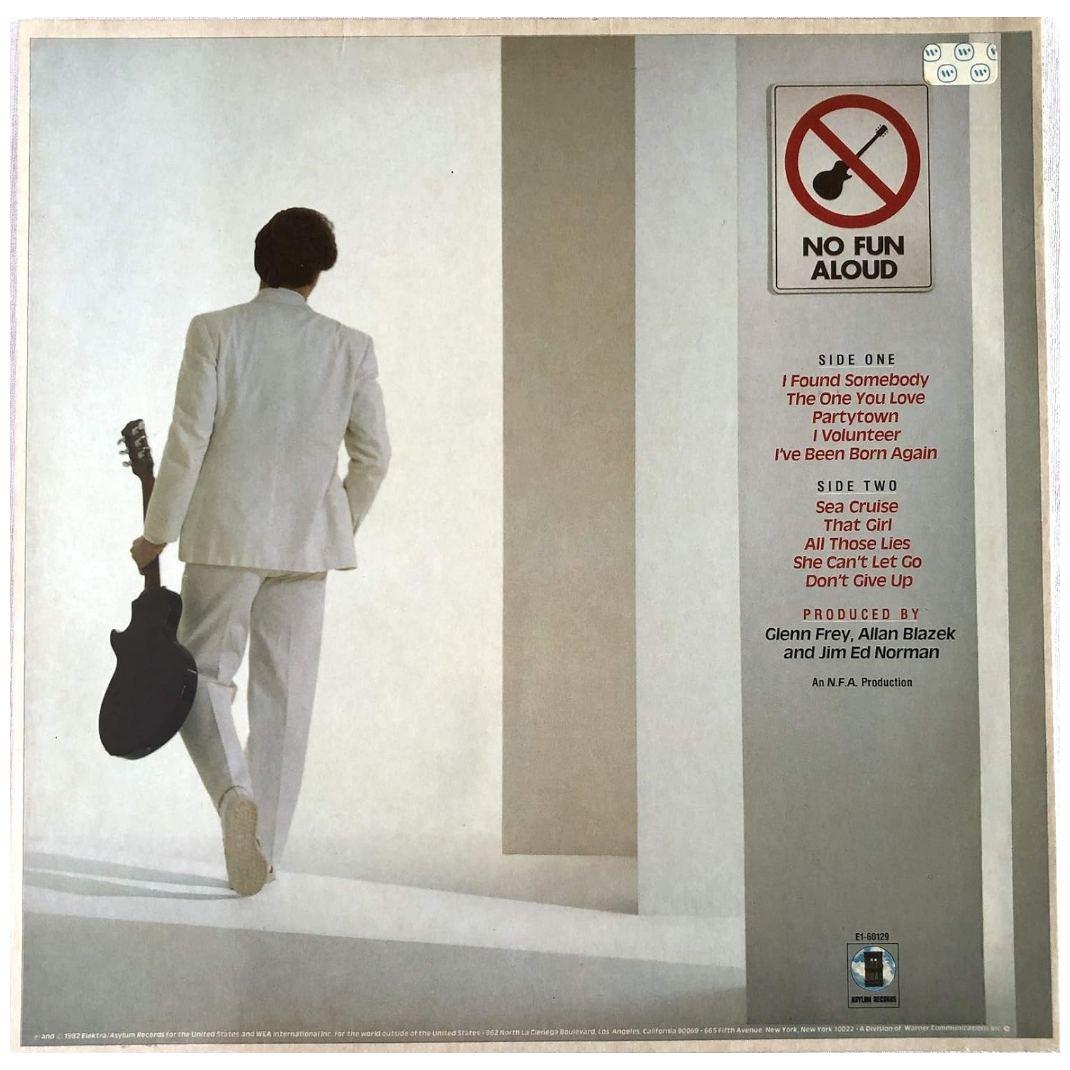 GLEN FREY - NO FUN ALOUD | VINILO