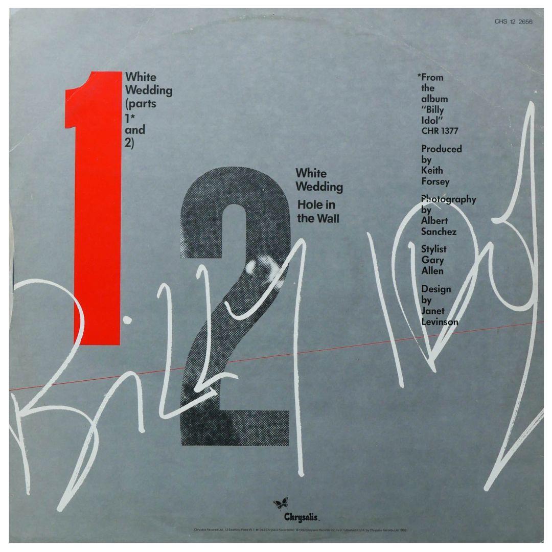 BILLY IDOL - WHITE WEDDING | 12" MAXI SINGLE USADO