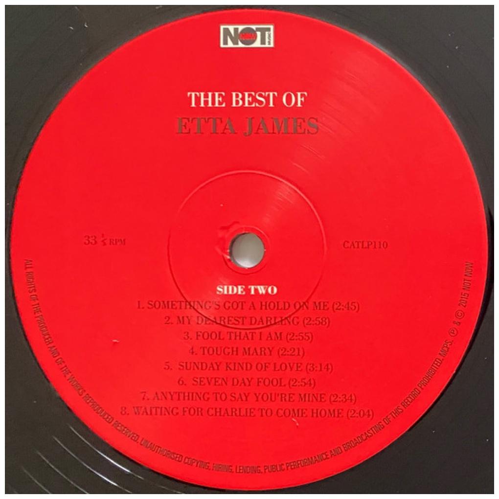 ETTA JAMES - THE BEST OF ETTA JAMES | VINILO