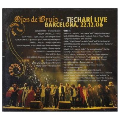 OJOS DE BRUJO - TECHARI LIVE (CD+DVD) | CD