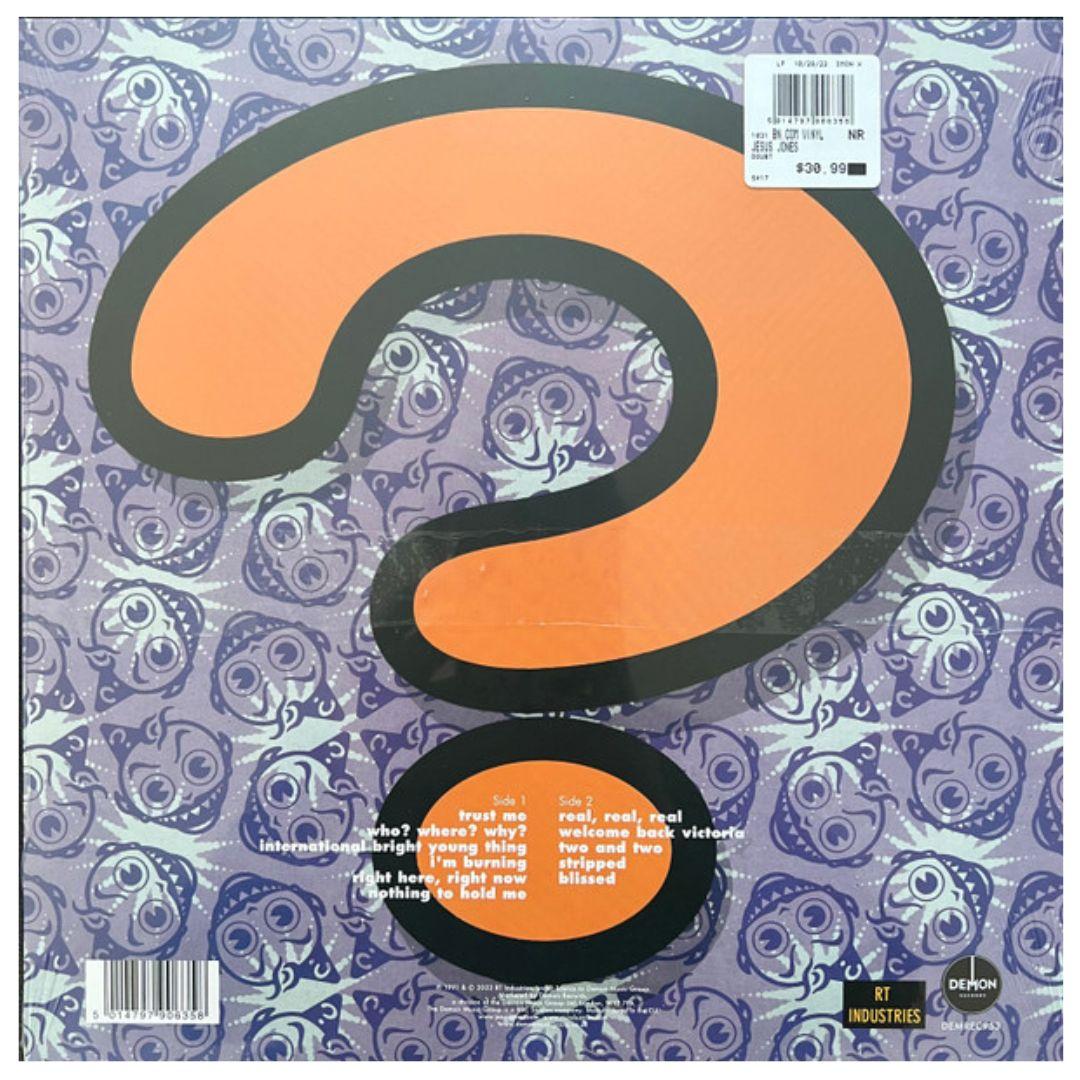 JESUS JONES - DOUBT (ORANGE VINYL) | VINILO