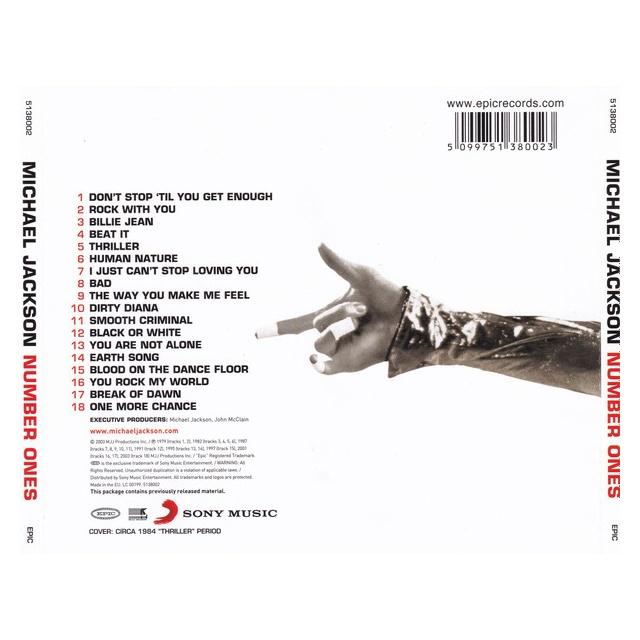 MICHAEL JACKSON - NUMBER ONES | CD