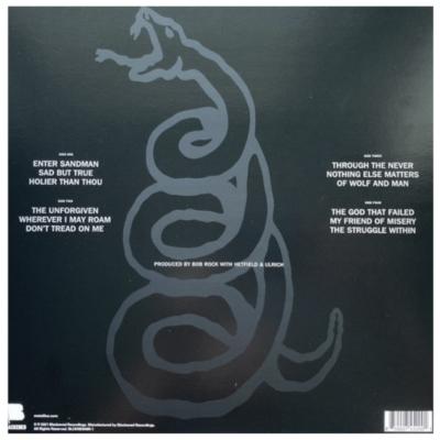 METALLICA - BLACK ALBUM (2LP) | VINILO