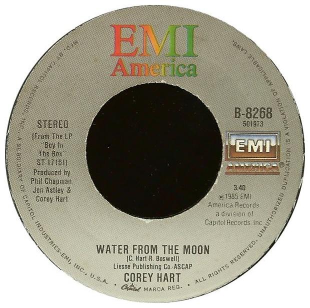 COREY HART - NEVER SURRENDER (POSTER) | 7" SINGLE VINILO USADO