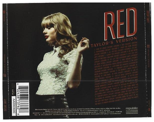 TAYLOR SWIFT - RED (TAYLOR S VERSION) (2CD) | CD